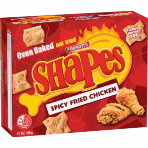 Arnotts Shapes Spicy Fried Chicken 165g