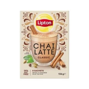 lipton sachets classic chai latte 8 pack