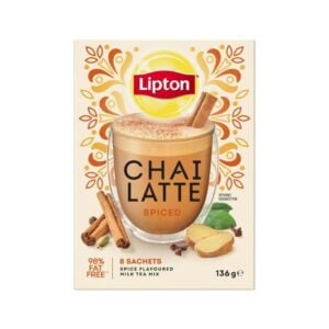 lipton sachets spiced chai latte 8 pack