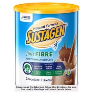 sustagen hospital formula plus fibre chocolate 840g