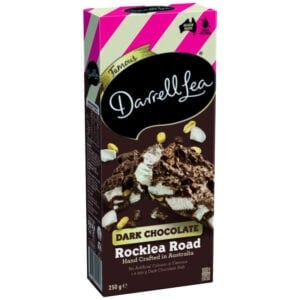 Darrell Lea Dark Chocolate Rocklea Road Bar 250g