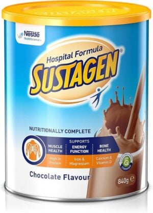 sustagen hospital formula chocolate 840g