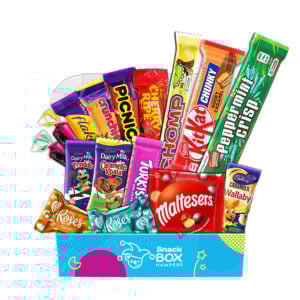an australian gift box with australian chocolate