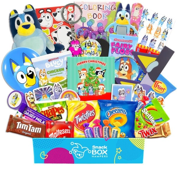 Christmas Bluey Gift Basket