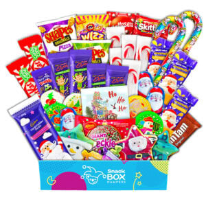 Snack the Halls Christmas Snack Box Gift Hamper - Medium