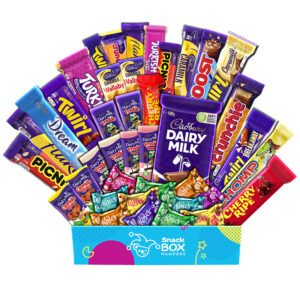 a large australian gift hamper with cadbury chocolate