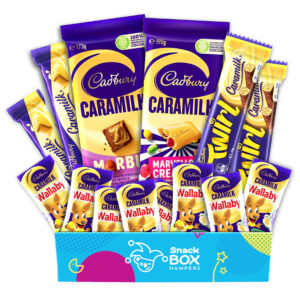 an australian caramilk gift hamper