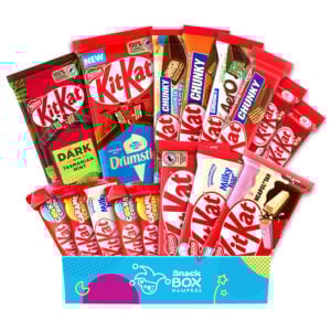 an australian gift box with variety of kitkats