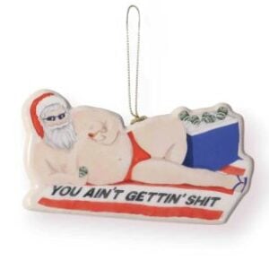 3d bauble santa's bbq