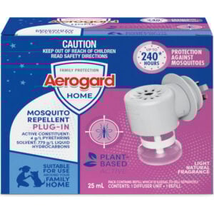 aerogard home mosquito repellent plug-in prime pack with refill 25ml