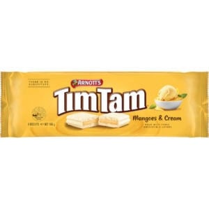 arnotts tim tam mangoes & cream