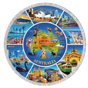 australian cities variety plate