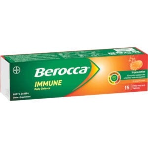 berocca immune daily defence effervescent tablets 15 pack