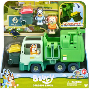 bluey garbage truck