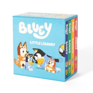 bluey little library 4 books in 1 (blue)