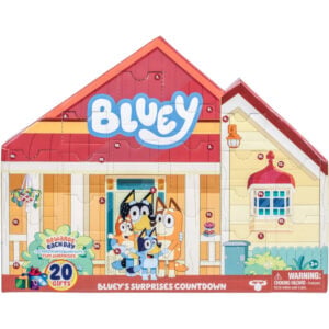 bluey surprise countdown calendar playset