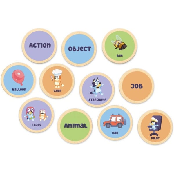 Bluey Wooden Charades - Image 2