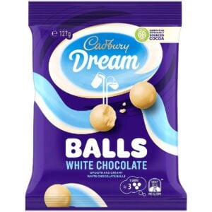 Cadbury Dream White Chocolate Balls 127g