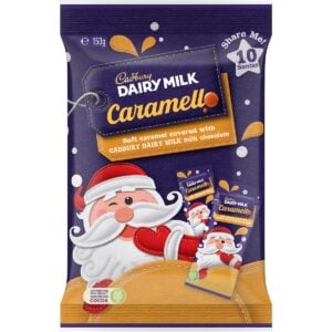 Cadbury Dairy Milk Caramello Santa Share Pack 10 pack
