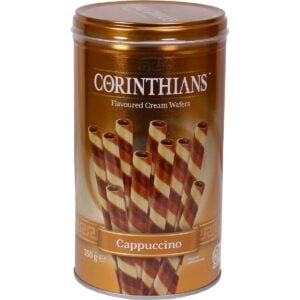 Corinthians Flavoured Cream Wafers Cappuccino 350g