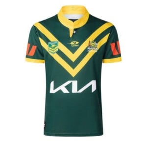 kangaroos mens 2025-26 home rugby league jersey