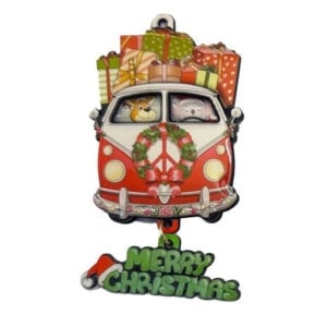 kombi christmas pressie run ornament