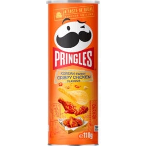 pringles korean sweet crispy chicken 118g