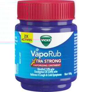 vicks vaporub extra strong ointment 100g