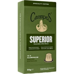 Campos Superior Aluminium Coffee Capsules 10 pack