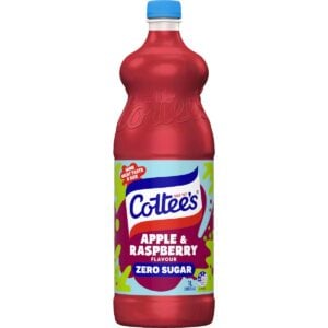 Cottees Apple & Raspberry Cordial ZERO SUGAR 1L