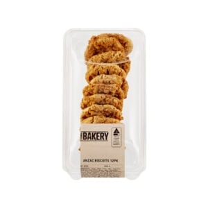 Coles Bakery Anzac Biscuits 12 pack (DHL Recommended)