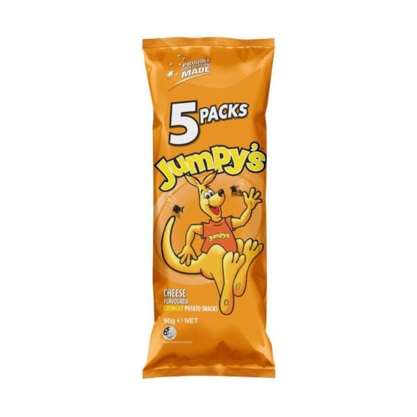 Jumpys Multipacks Cheese 5 Pack 90g