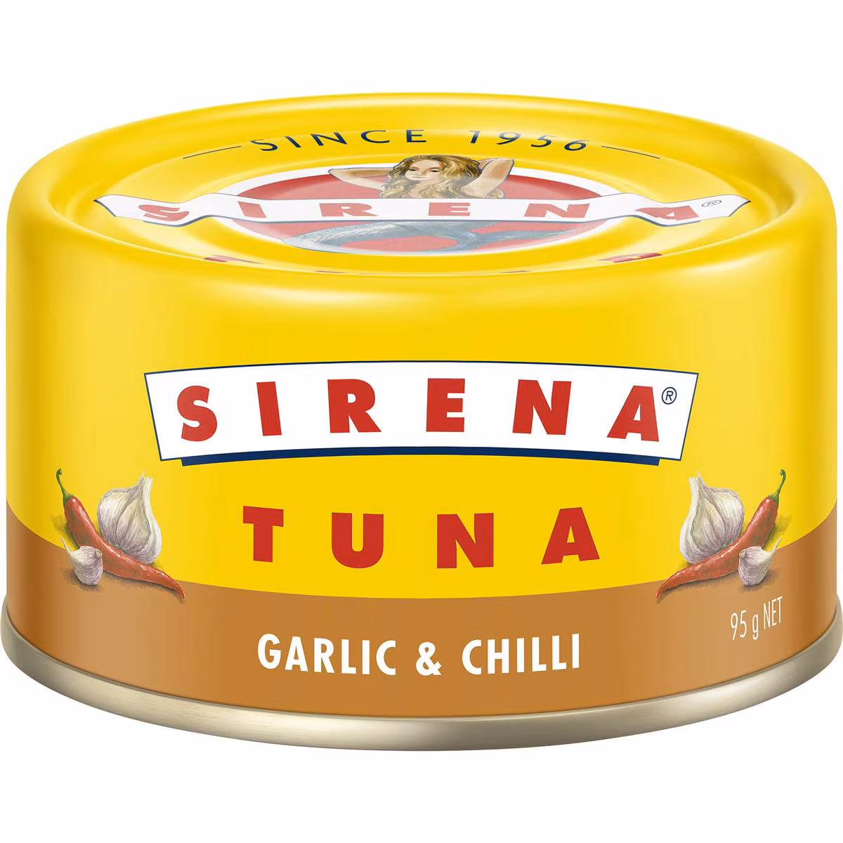 Sirena Tuna Garlic & Chilli In Oil 95g