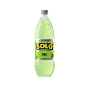 Solo Zero Sugar Lime Soft Drink 1.25L