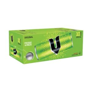 V Energy Drink Green 10x250ml 10 Pack