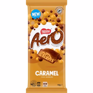 Aero Caramel Chocolate Block 118g