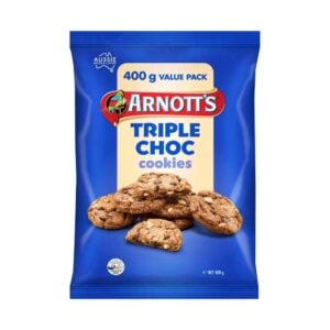 Arnott's Value Cookies Triple Chocolate 400g