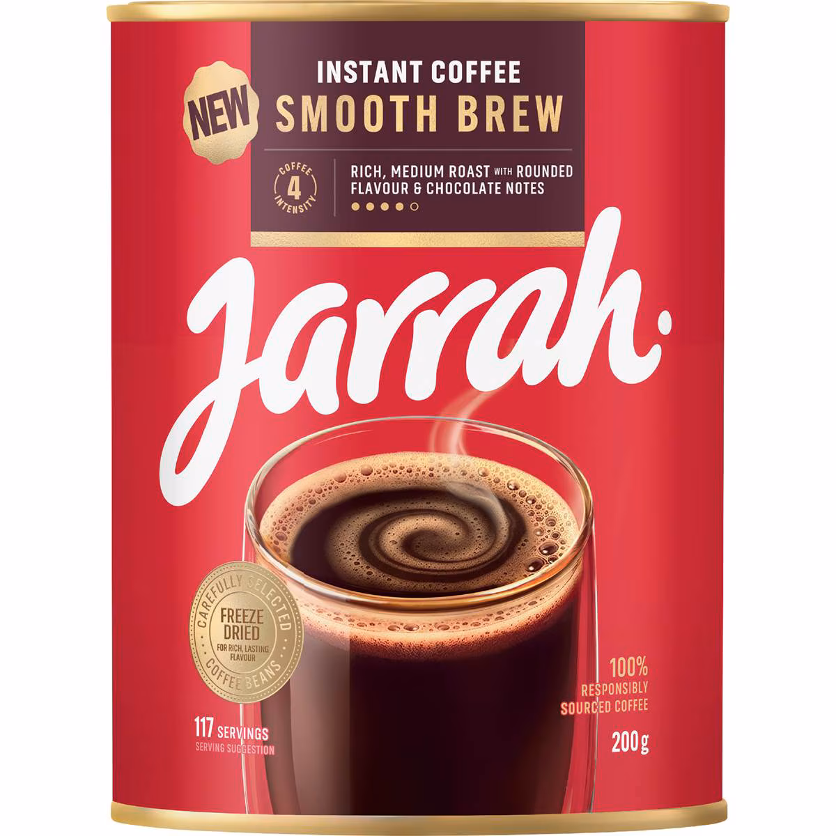 Jarrah Instant Coffee Smooth Brew 200g