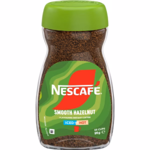 Nescafe Smooth Hazelnut Flavoured Instant Coffee 95g