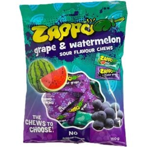 Zappo Chews Grape & Watermelon 150g