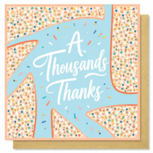 Greeting Card Thousands Thank You