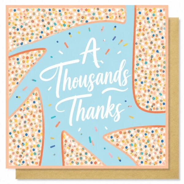 Greeting Card Thousands Thank You