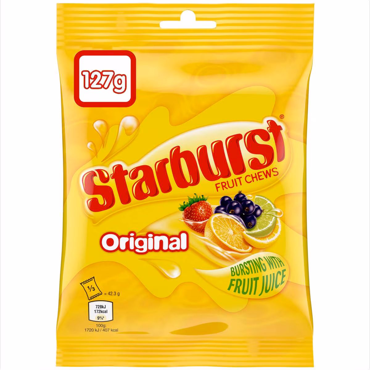Starburst Fruit Chews Original 127g