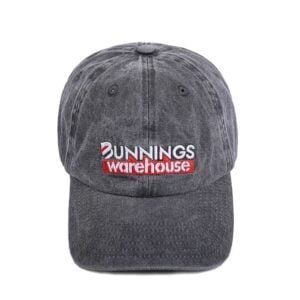 Bunnings Black Washed Cap