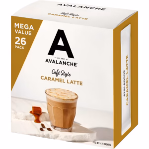 Avalanche Caramel Latte Sachets 26 pack
