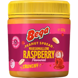 Bega Raspberry Marshmallow Peanut Spread 325g