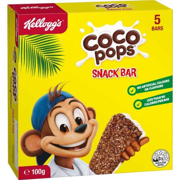 Kellogg's Coco Pops Snack Bars 5 pack