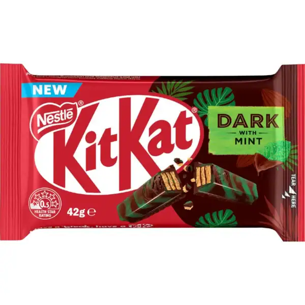 KitKat Dark Chocolate Mint Bar 42g