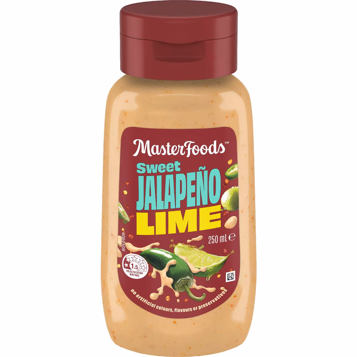 Masterfoods Sweet Jalapeno & Lime Sauce 250mL