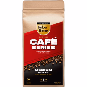 Robert Timms Cafe Series Medium Roast Coffee Beans 700g